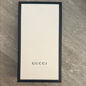 Gucci wallet box and dust bags